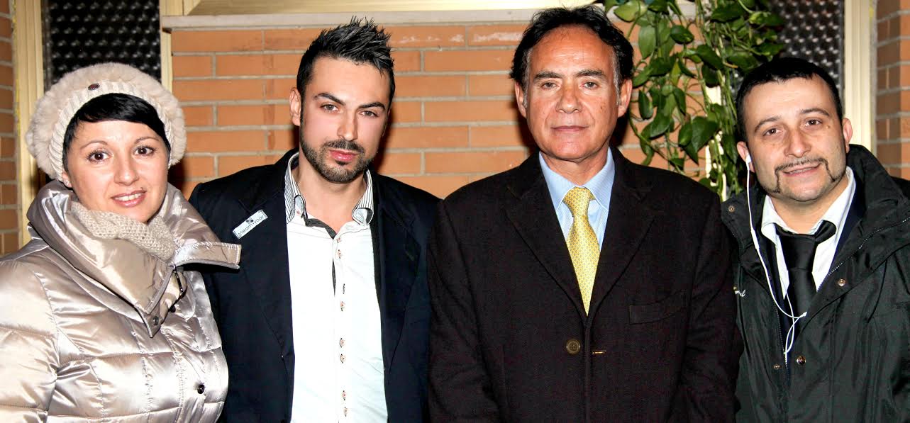 Anthony Peth padrino fiaccolata contro violenza a Roma