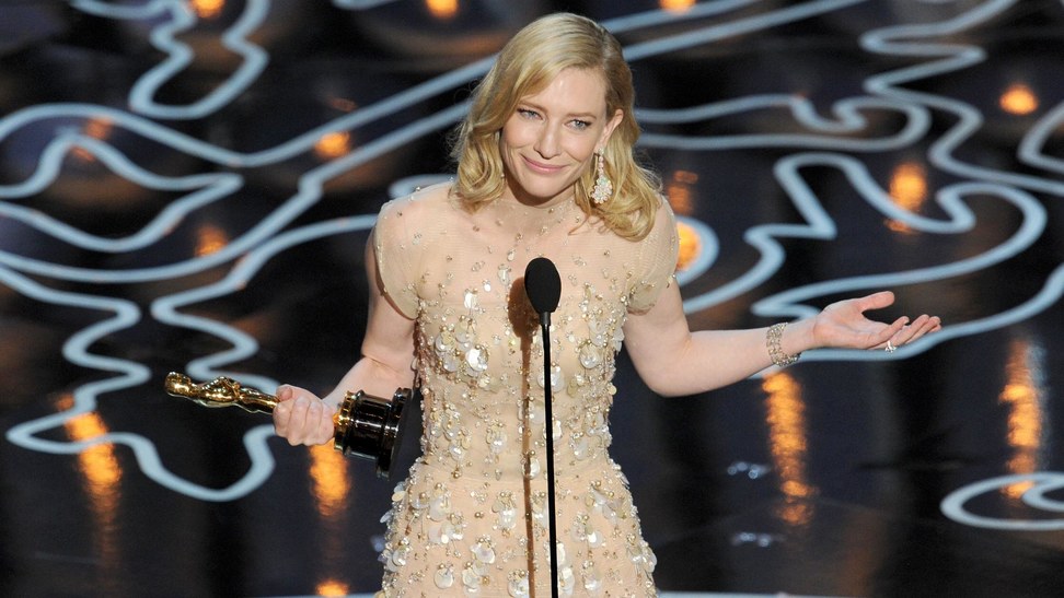 Cate Blanchett miglior attrice protagonista alla notte degli Oscar 2014