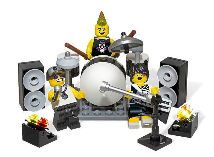 Escono i Lego Rock Band, le costruzioni amate dai grandi e dai bambini 