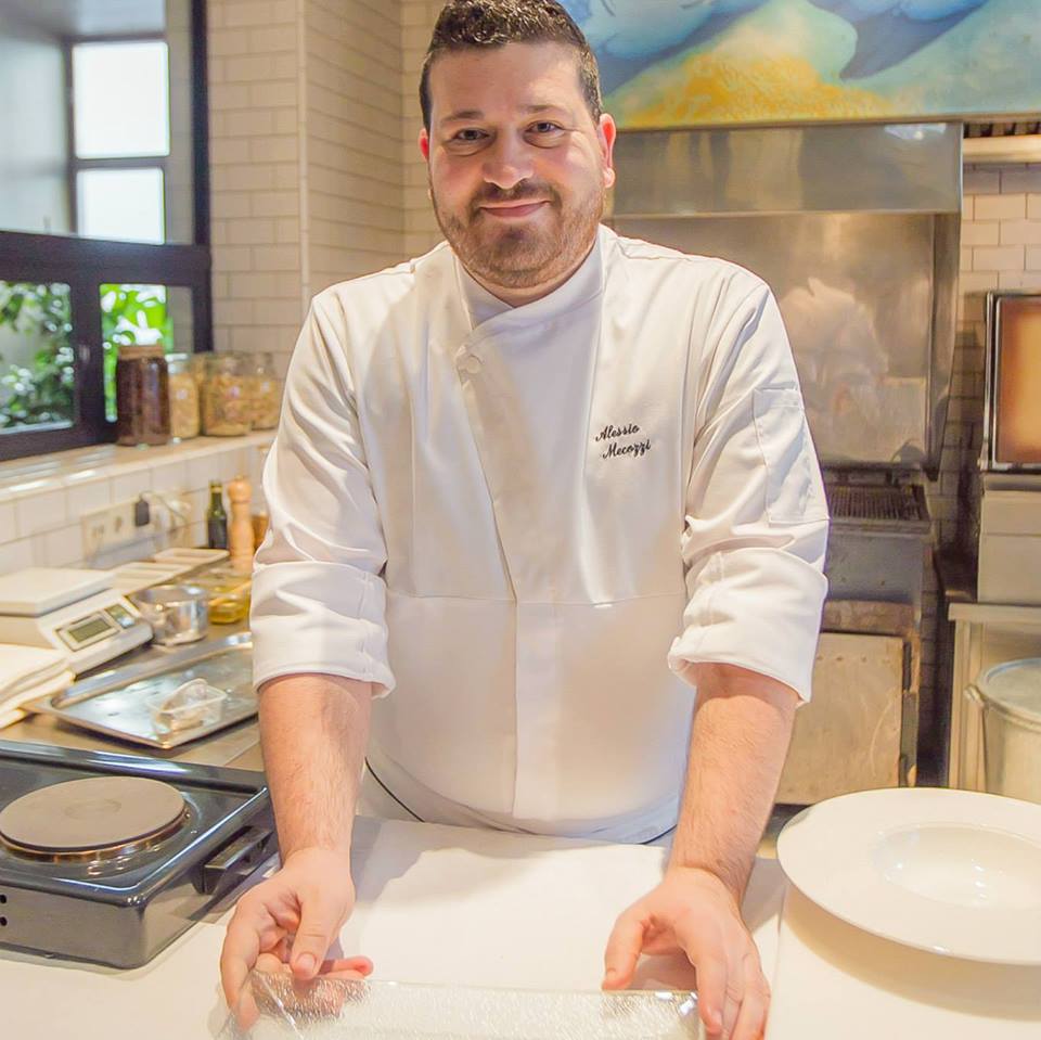 Alessio Mecozzi è lo chef del Casta Diva Resort di Como