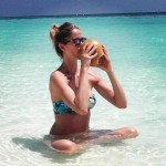 elena santarelli in bikini alle maldive foto instagram