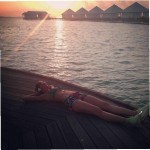 elena santarelli in bikini alle maldive foto instagram 3