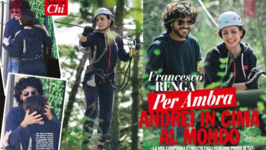 Francesco Renga e Ambra Angiolini l'amore va a gonfie vele
