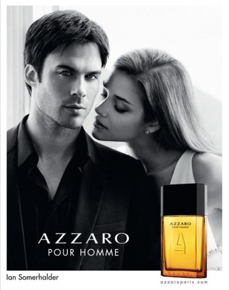 Ian Somerhalder, il bacio con Ana Beatriz Barros per Azzaro
