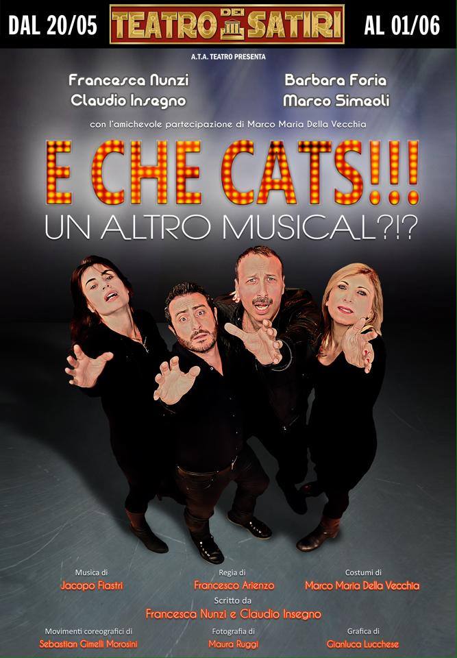 E che cats! Un altro musical al Teatro dei Satiri a Roma dal 20 maggio 2014
