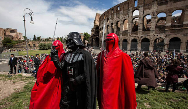 Star Wars Day 2014 a Roma, evento Cosplay al Colosseo