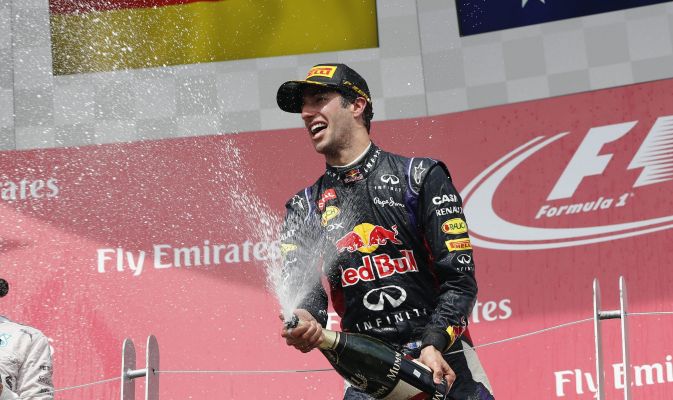 Daniel Ricciardo è il nuovo volto della Formula 1
