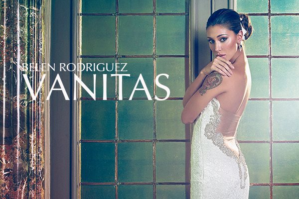 Belen Rodriguez posa per la collezione 2014 abiti da sposa Vanitas