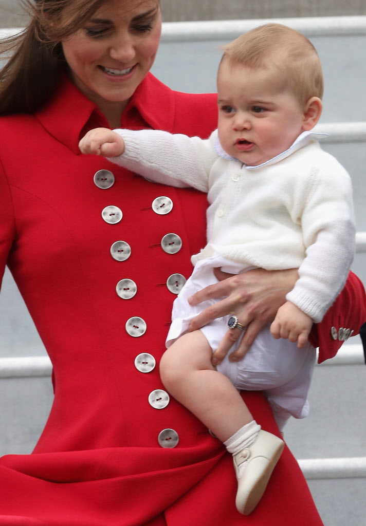 Il Principe George d'Inghilterra è il bimbo vip più fashion dell'anno