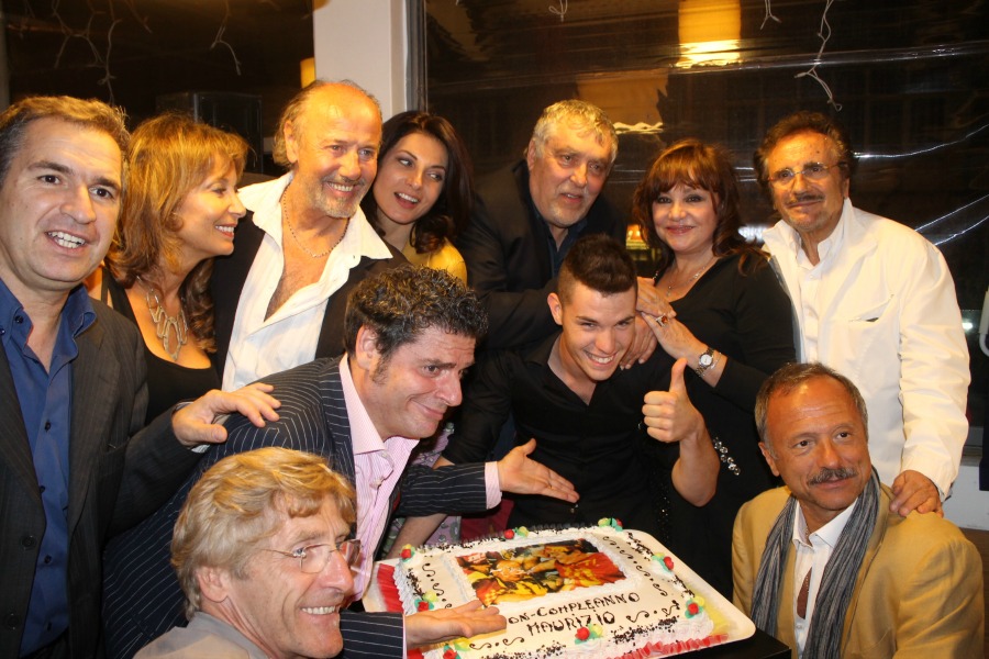 Maurizio Mattioli festeggia il suo compleanno al Boh di Roma