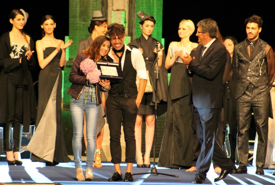 I vincitori del concorso L'infiorata in un abito 2014 sono Simone Cipullo e Arianna Tocchi
