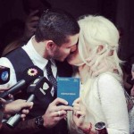 wanda nara e icardi matrimonio bacio foto