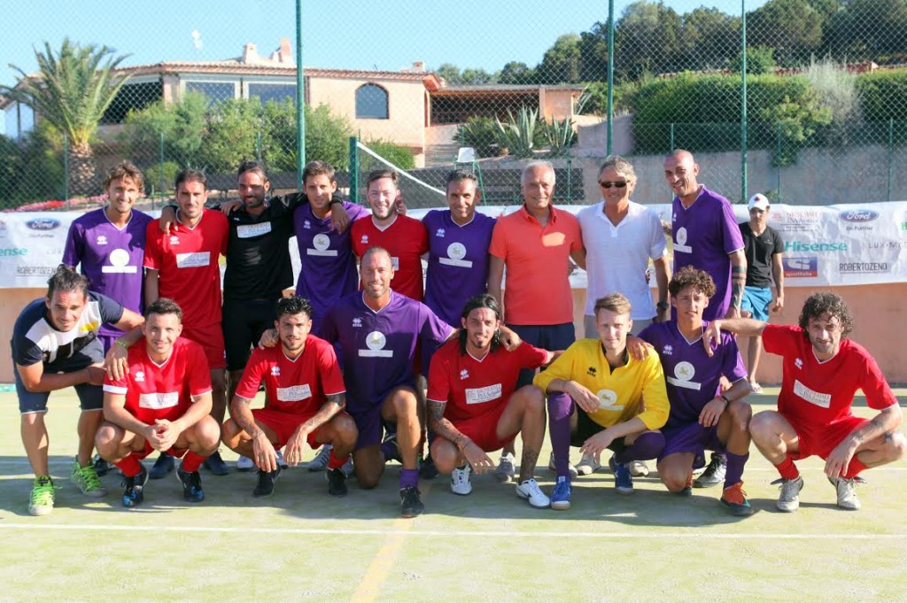 Summer Games 2014 a Porto Cervo, sfida tra calciatori e personaggi dello spettacolo 