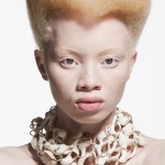 thando modella albina sudafricana foto 1
