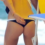 Ilary Blasi lato b mozzafiato in bikini a Sabaudia estate 2014