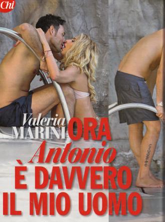 Valeria Marini hot sulla spiaggia con Antonio Brosio