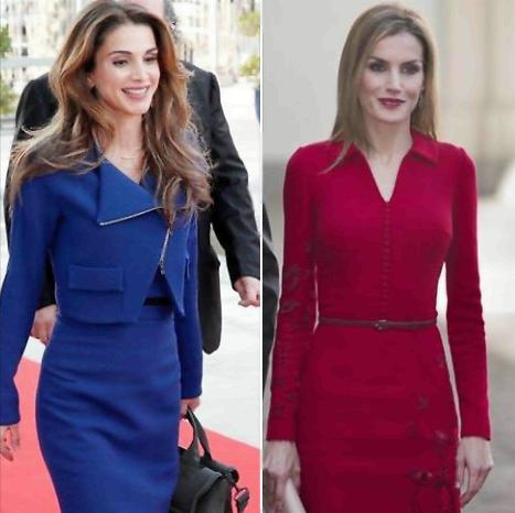 Rania di Giordania e Letizia di Spagna, stessa classe, stesso appeal e stessa aristocratica bellezza