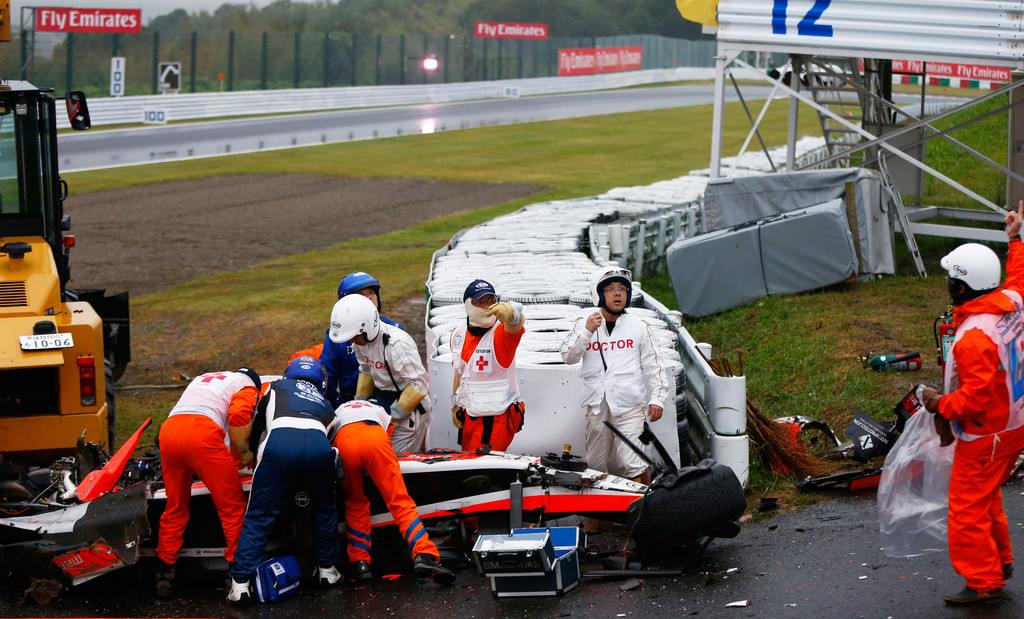 jules bianchi incidente formula uno Gran Premio di Suzuka