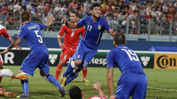 L'Italia batte 1-0 Malta nella terza uscita di qualificazione verso Euro 2016