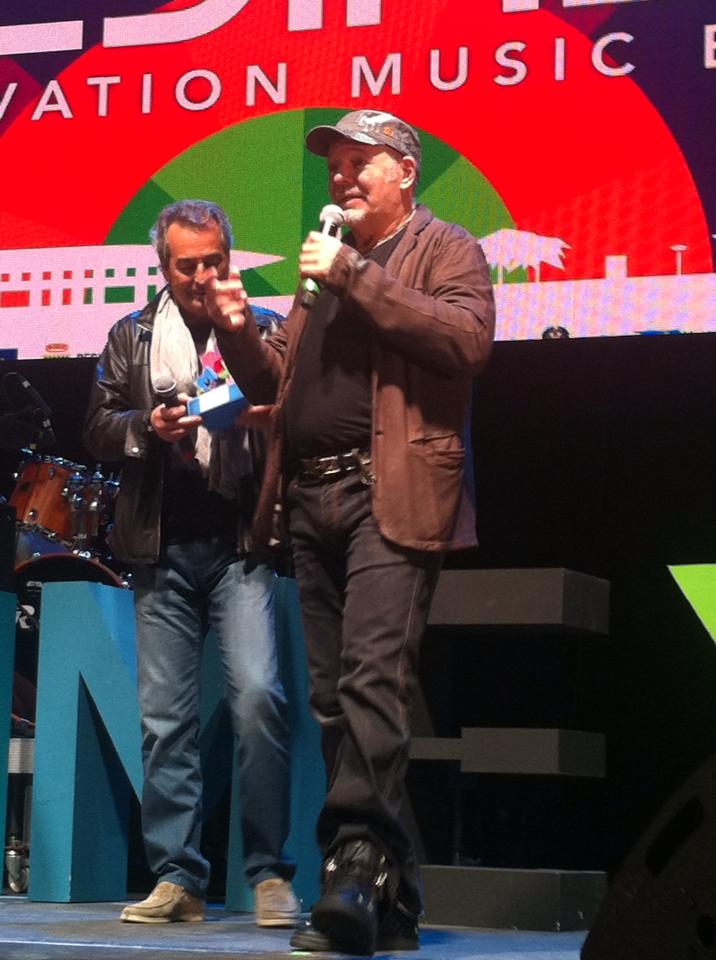Vasco Rossi, presentazione del nuovo album "Sono innocente" al Medimex di Bari 2014