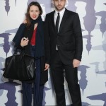 Aurora Ramazzotti sul red carpet della sfilata collezione Trussardi Jeans