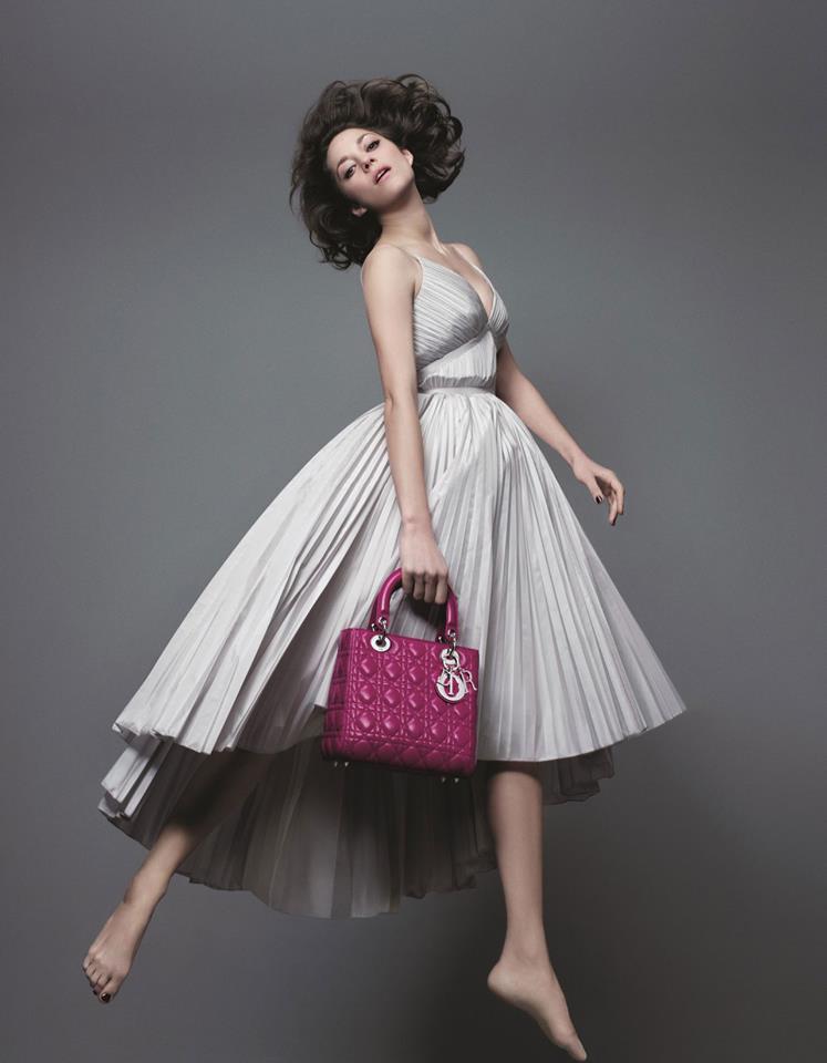 Marion Cotillard testimonial Dior  collezione autunno inverno 2014-2015 
