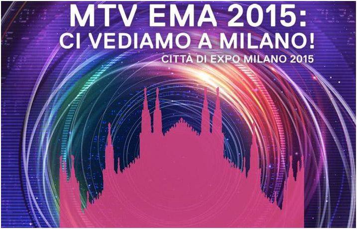 Milano è la città scelta per l'edizione 2015 degli MTV EMA 2015