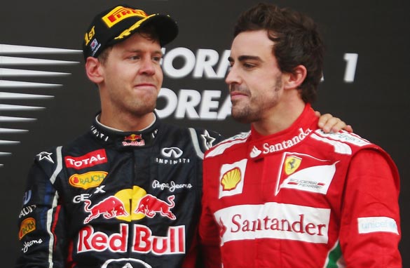Ferrari, addio Alonso, arriva Sebastian Vettel