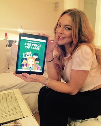 Lindsay Lohan lancia il suo gioco "The Price of Fame"