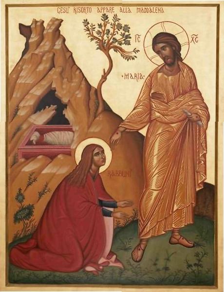 Gesù risorto appare alla Maddalena