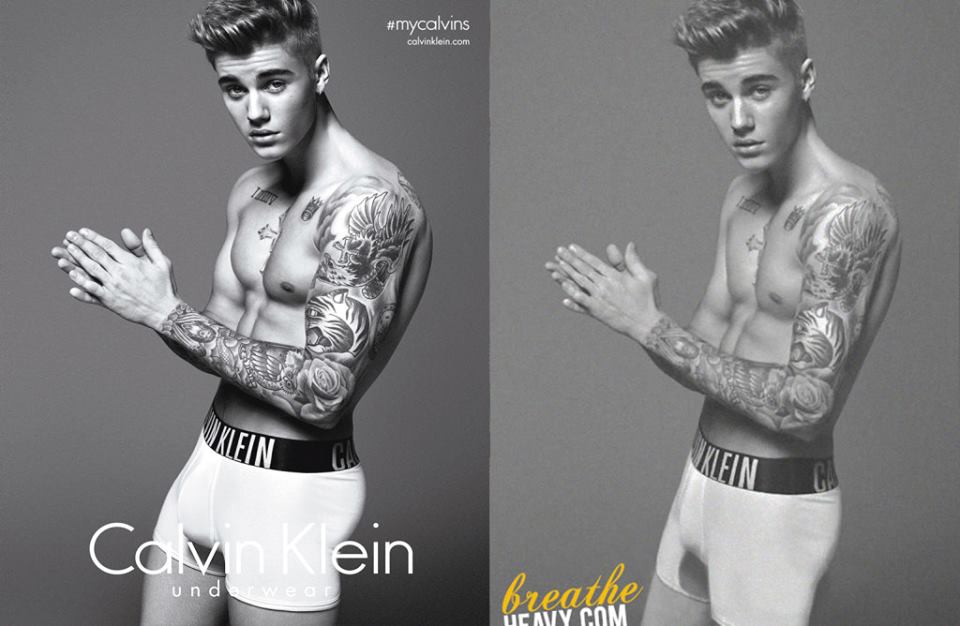 Justin Bieber per Calvin Klein: Ecco le foto senza ritocco