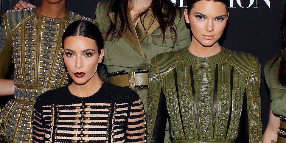 Kim Kardashian litigio con la sorella Kendall Jenner