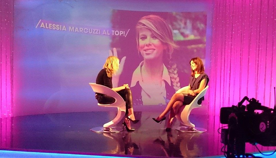 Alessia Marcuzzi ospite a Verissimo puntata del 17 gennaio 2015