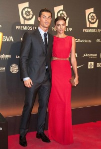 Irina Shayk e l'ex fidanzato Cristiano Ronaldo
