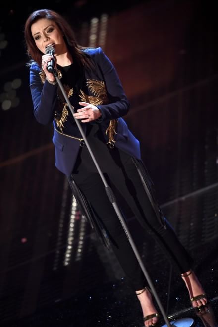 Annalisa a Sanremo 2015 con il brano "Una finestra tra le stelle"
