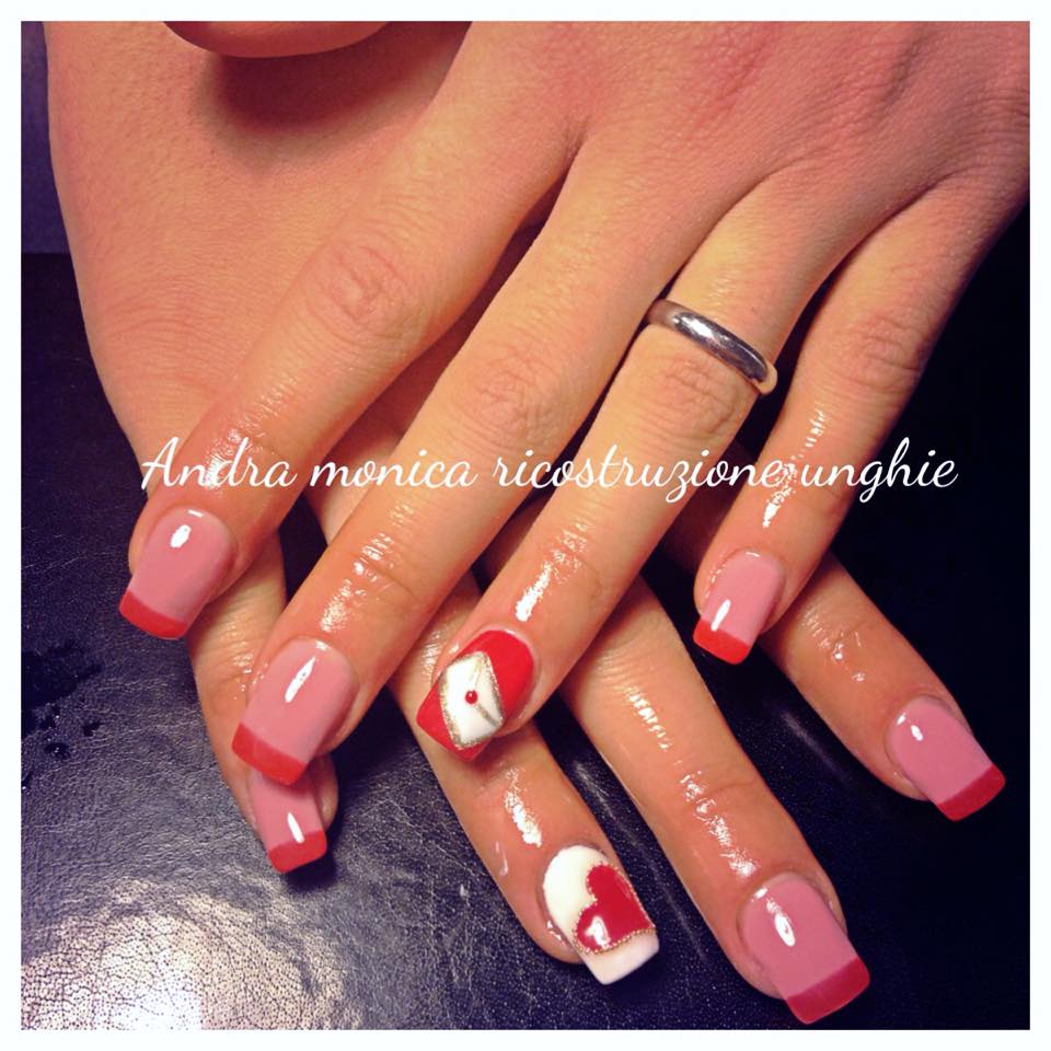 Decorazioni unghie per San Valentino Nails Beauty Monica Stan