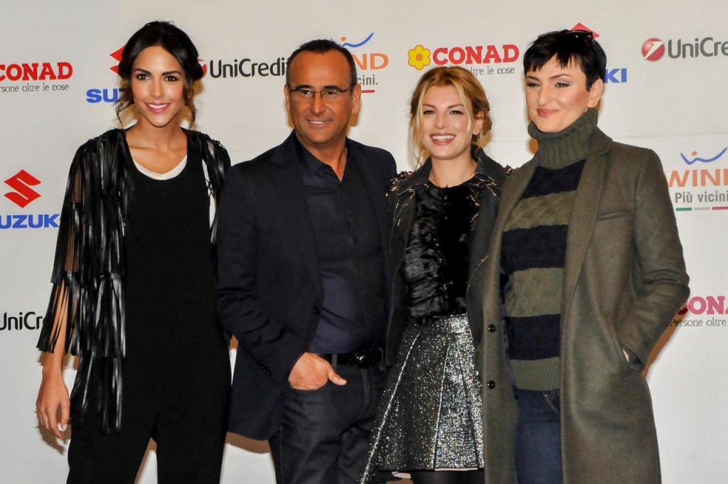 Festival di Sanremo 2015 conferenza stampa del 9 febbraio photocall