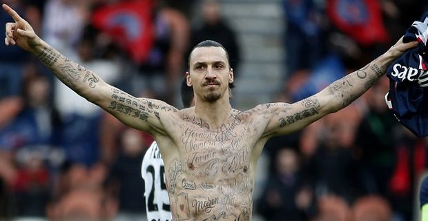 Zlatan Ibrahimovic, 15 nuovi tatuaggi contro la fame nel mondo