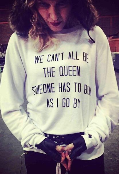 Madonna su Instagram: Non possiamo essere tutte regine
