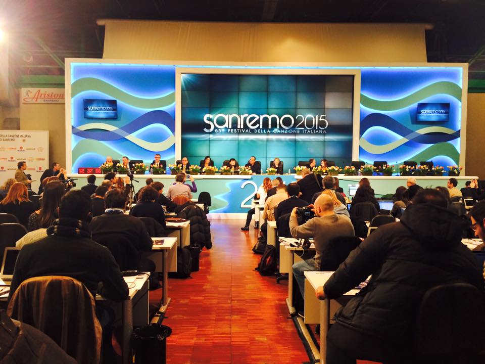 Sanremo 2015 conferenza stampa del 9 febbraio 2015