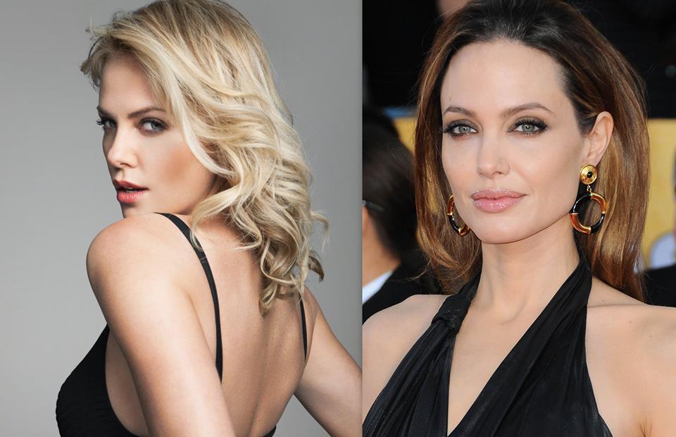 Charlize Theron e Angelina Jolie in 50 Sfumature di Nero
