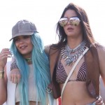Le sorelle Kardashian al Coachella Festival 2015