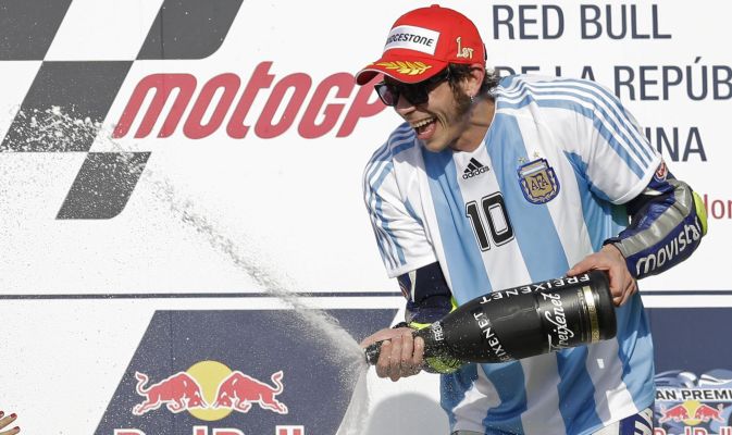 Gp Argentina: vittoria di Valentino Rossi