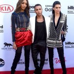 Billboard: Olivier Rousteing con Jourdan Dunn e Kendall Jenner
