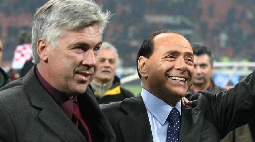 Berlusconi vuole riportare Carlo Ancelotti al Milan