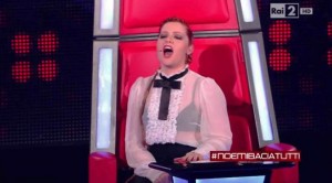 Noemi sexy a The Voice of Italy 2015 