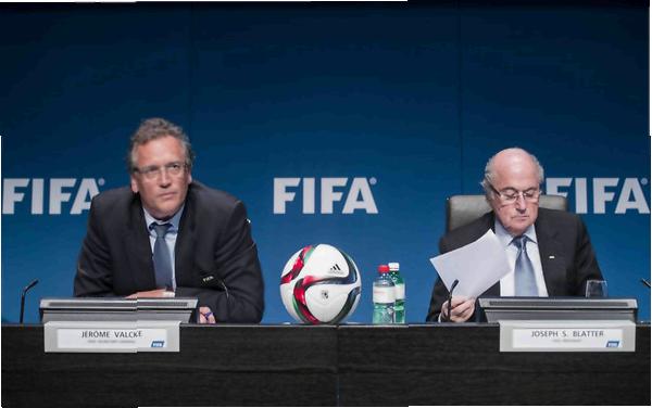 Scandalo FIFA :  Jerome Valcke Joseph Blatter 