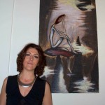 I quadri della pittrice Angela Ternico al Passus di Roma