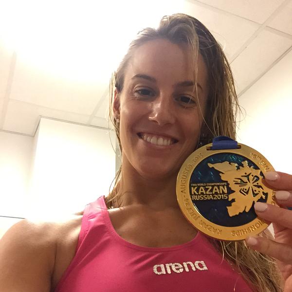 Tania Cagnotto: medaglia d'oro ai Mondiali Kazan 2015