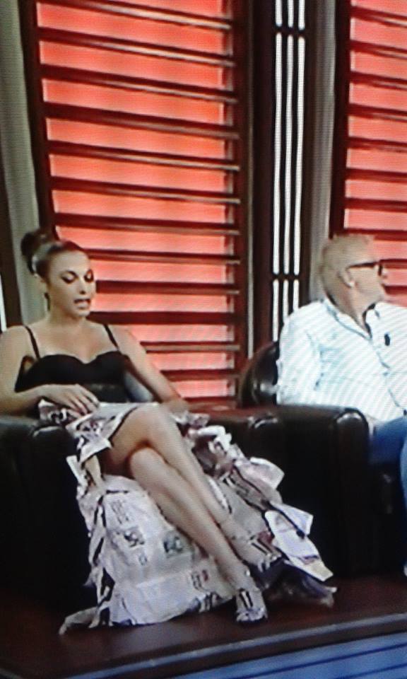 Summer Show 2015 Federica Torti abito stilista Sara Lovari